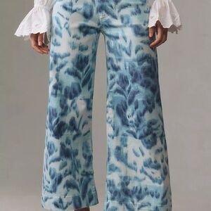 The Ettie High-Rise Crop Wide-Leg Jeans